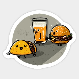 Distracted Beerfriend Sticker